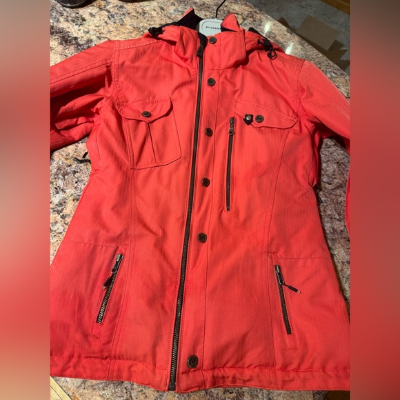 Obermeyer Bianca Jacket, Vibrant Red - Picture 7 of 16